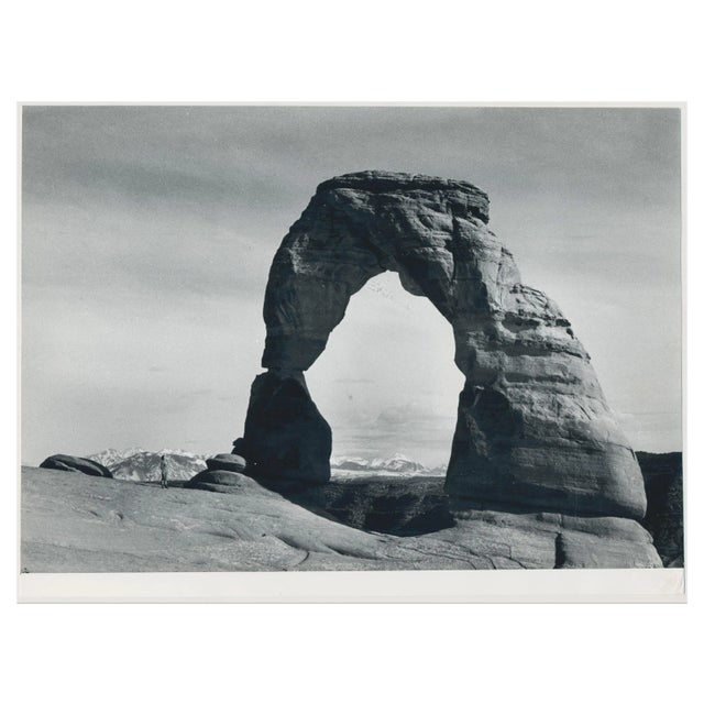 Arches Nationalpark, Utah, USA, 1960s, Black & White Photograph For Sale