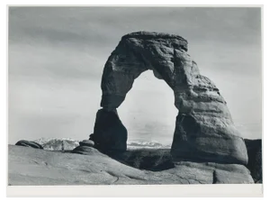 Arches Nationalpark, Utah, USA, 1960s, Black & White Photograph