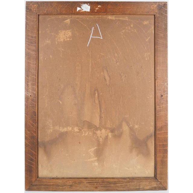 Elisée Maclet, Montmartre Moulin de la Galette, 1930, Oil on Panel, Framed For Sale - Image 9 of 10