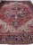 1920s 1920's Antique Deep Red and Blue Coloring Rug 10 6 X 13 For Sale - Image 5 of 13