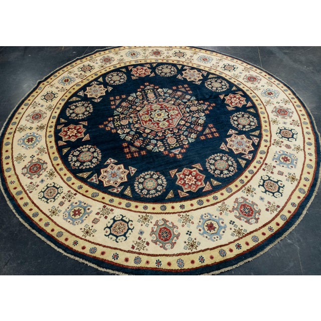 Oriental Hand Knotted Round Rug 8' x 8' #17101 Explore a curated collection of hallway runners, wool rugs, and handmade...