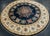 Oriental Hand Knotted Round Rug 8' x 8' #17101 Explore a curated collection of hallway runners, wool rugs, and handmade...