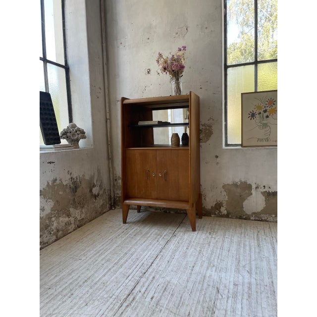 Wood Vintage Oak Secretaire, 1960s For Sale - Image 7 of 18