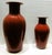 Contemporary Rare Pair Vintage Signed Borovier & Toso Oxblood Red Baluster Vases Circa 1970s For Sale - Image 3 of 8
