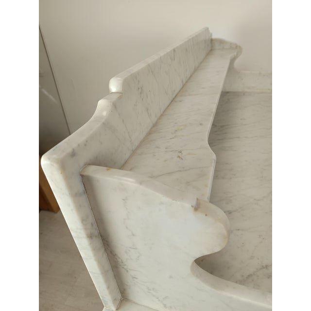 Louis XV Bathroom Vanity with Marble Top For Sale - Image 11 of 18