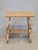 Wood Antique Early 20th Century Swiss Rustic White Oak Alpine Style Stools For Sale - Image 7 of 13
