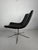 1980s Vintage Swivel Leather Lounge Chair in Chrome and Genuine Leather, 1980s For Sale - Image 5 of 8