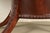 Romweber Regency Flame Mahogany Pedestal Extension Dining Table, Newly Refinished For Sale - Image 11 of 14