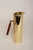 Italian Modern Brass-Plated Steel and Teak Cocktail Pitcher and Stirrer/Spoon For Sale In New York - Image 6 of 18