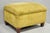 Vintage Traditional Mahogany Leg Green Upholstered Footstool Ottoman For Sale - Image 14 of 14