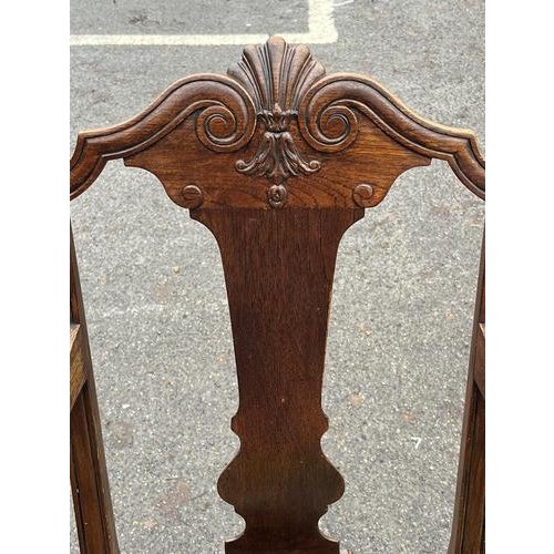 English Country Mahogany Library Armchair For Sale - Image 11 of 16