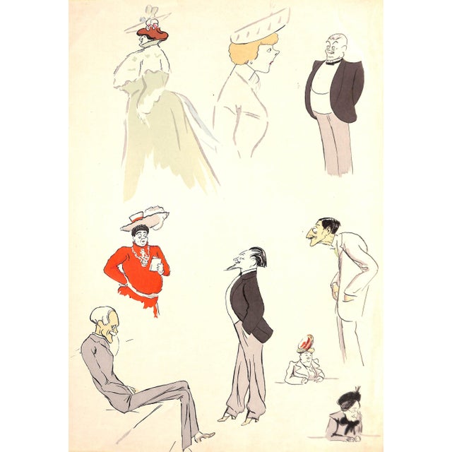 Antique White 1920s Sem Folio - Set of 29 For Sale - Image 8 of 18