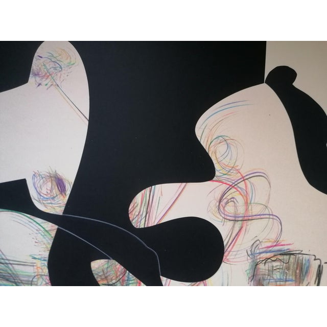 Stefano Mazzolini, Gavacu, 2023, Collage & Pastel on Paper For Sale - Image 3 of 9