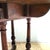 Antique English Burled Walnut Cloverleaf Drop-Leaf Table on Casters For Sale - Image 9 of 10