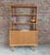 Oak Bookcase with Sliding Doors, Denmark, 1960s For Sale - Image 5 of 5