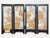 Mid 20th Century Chinese San You Cork Carving Four\-Panel Tabletop Screen** For Sale - Image 10 of 11