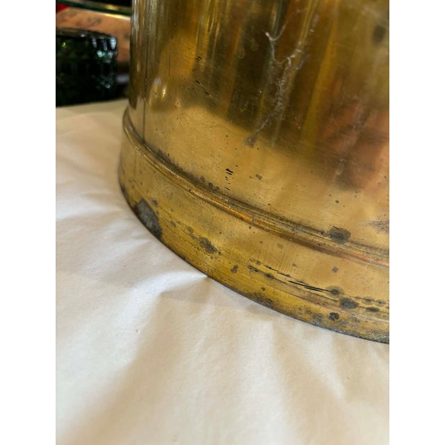 Large Antique Brass Jug For Sale - Image 4 of 8