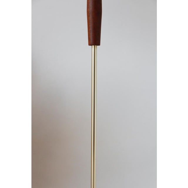 Vintage Teak Floor Lamp, 1960s, in Very Good conditions. Designed 1960 to 1969 European Plug (up to 250V).The wiring of...
