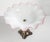 Metal 19th Century German 12 Loth Silver White and Pink Glass Centerpiece Compote For Sale - Image 7 of 13
