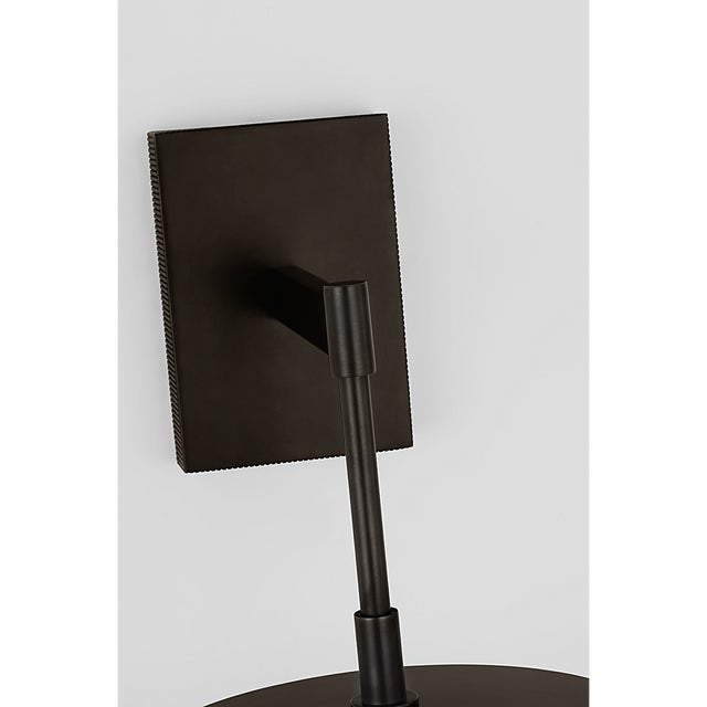 Ray Booth for Visual Comfort Signature Elias 23" Sconce in Bronze with White Glass For Sale In Houston - Image 6 of 9