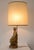 1950s Hollywood Regency Gold Ceramic Buddha Table Lamp For Sale - Image 14 of 17