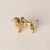 We offer free 2-day shipping! Vintage poodle dog in dog show ready stance. Circa 1960s 4.7 grams 0.70 inch from nose to...