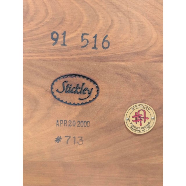 Stickley Mission Cherry Wood Book Table For Sale - Image 9 of 9
