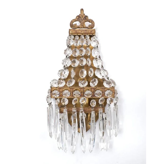 Chrystal Wall Lights, France, 1958, Set of 2 For Sale - Image 9 of 9