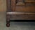 Vintage Jacobean Revival English Carved Oak Bookcase, 1900s For Sale - Image 11 of 18