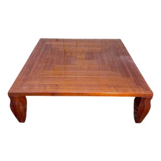Cherrywood Coffee Table by Léon Krier for Giorgetti For Sale