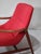 Wood Armchair in Teak and Red Upholstery by Rastad & Relling for Dokka Möbler, Norway, 1950s For Sale - Image 7 of 15