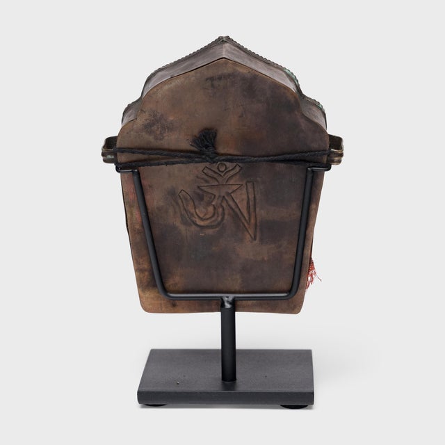 Early 20th Century Tibetan Gau Traveling Shrine For Sale - Image 4 of 6