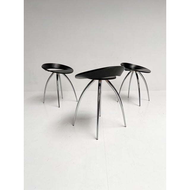 Magis Lyra Stools by Sigurdur Thorsteinson, 1990s, Set of 3 For Sale - Image 6 of 13