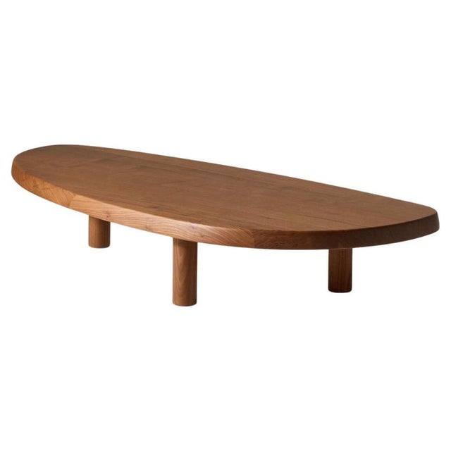 Wood Free Form Coffee Table by Charlotte Perriand for Cassina For Sale - Image 6 of 6