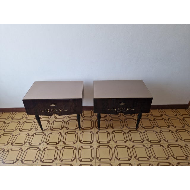 Mid-Century Modern Nightstands, 1960s, Set of 2 For Sale - Image 6 of 18