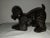 Mid 20th Century Vintage Ceramic Dog Statue Signed Mary M For Sale - Image 5 of 9