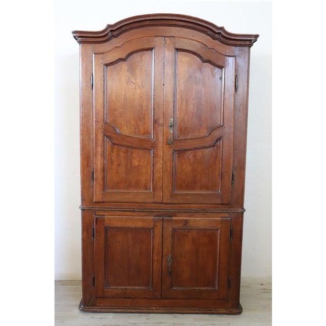 Antique Cabinet in Poplar Wood, 1750s For Sale - Image 9 of 18