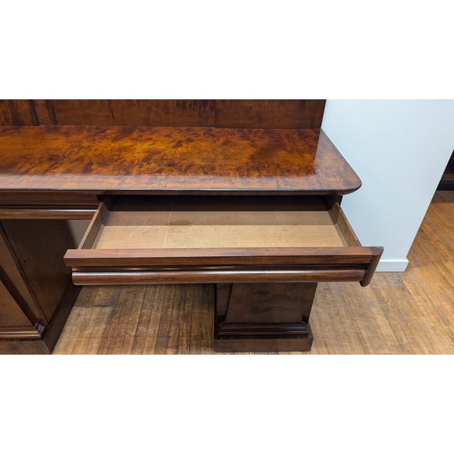 19th Century Mahogany Twin Pedestal Sideboard For Sale - Image 11 of 11