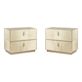 Pair of Organic Modern Nightstands For Sale