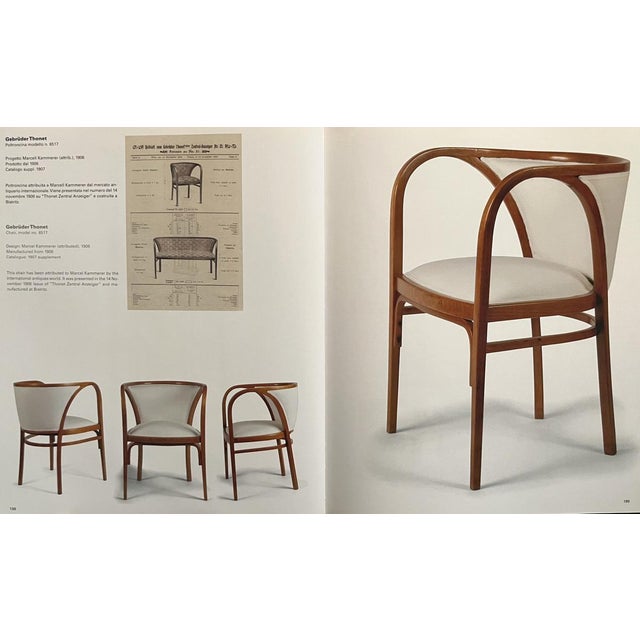 Art Nouveau Armchairs by Marcel Kammerer for Thonet, Vienna, 1910s, Set of 4 For Sale - Image 6 of 18