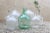 Vintage French Aged Glass Oil Bottle 20" For Sale In Los Angeles - Image 6 of 7
