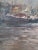 Modern Ezelino Briante, Le Grand Port, Oil on Cardboard, 1960s, Framed For Sale - Image 3 of 9