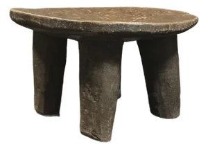 Antique Hand Carved African Senufo Stool