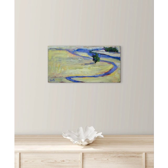 Modern Expressionist Landscape (Original Oil Painting) For Sale - Image 10 of 12