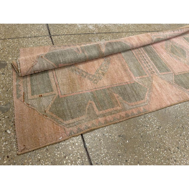 Galerie Shabab Collection Mid-20th Century Turkish Anatolian Runner For Sale - Image 10 of 10