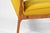 Textile Armchair Model 04-B in Yellow Velour, 1960 For Sale - Image 7 of 14