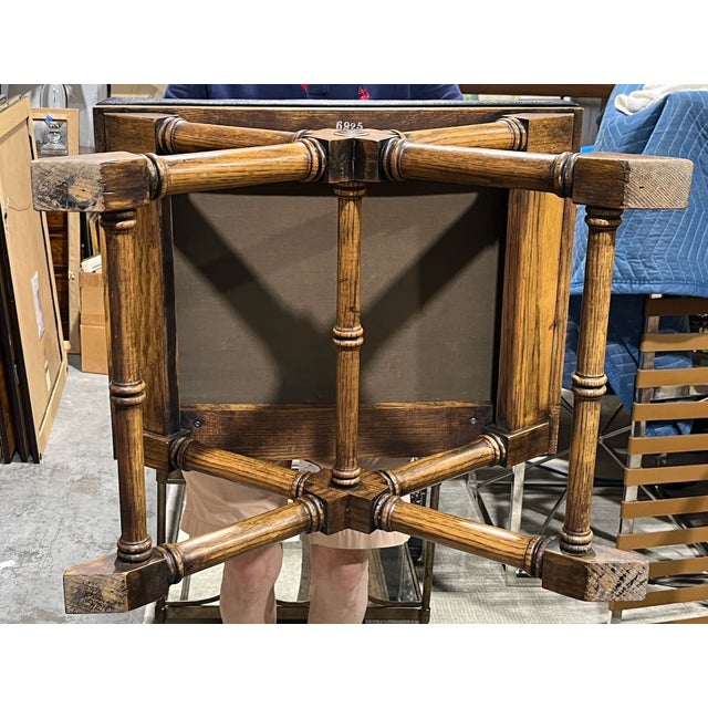 1970s 1970s Campaign Style Arm Chair For Sale - Image 5 of 8
