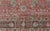All-Over Floral Design Antique Persian Tabriz Rug in Faded Red & Charcoal Tones For Sale - Image 10 of 15