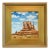 Monument Valley Utah Desert Southwest Landscape Oil Painting Including the Antiqued Gold Wood Frame For Sale