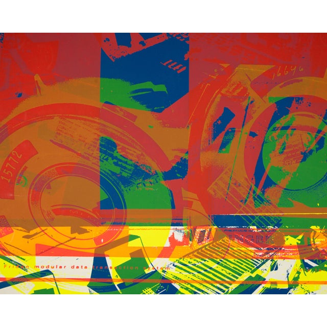 1960s Peter Gee “Singer and the Retailing Revolution” Serigraph Print For Sale - Image 5 of 8